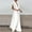 White, variant on Women Wrap V Neck Ruffle Sleeve Tiered Midi Dress Tie Waist A Line Long Party Dress Dress with Lace Long Sleeve And Wedding Gown Fancy plus Size Dresses High Low Dresses Ladies Sequins Dress Dress for
