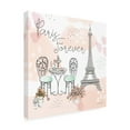 thumbnail image 2 of Trademark Fine Art 'Sweet Paris III' Canvas Art by Laura Marshall, 2 of 3