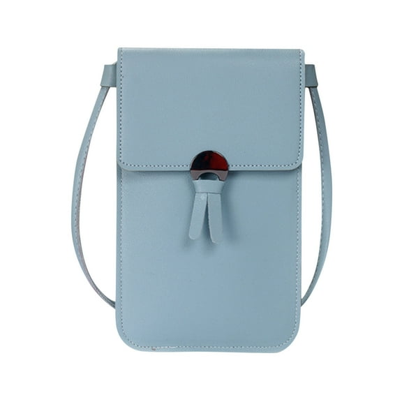 Bdday Handbags for Women Dgs Women Touchscreen Phone Bags, Mini Leather Mobile Phone Crossbody Bags Shoulder Handbag Wallet with Credit Card Slots Tote Bag for School