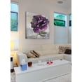 thumbnail image 3 of "Alone Flower" Painting Print on Wrapped Canvas, 3 of 7