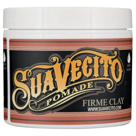 Suavecito Pomade Firme clay 5 oz, 1 Pack - Strong Hold Hair clay For Men - Low Shine Matte Hair clay Pomade For Natural Texture Hairstyles