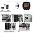 thumbnail image 4 of Cuentakilómetros inalámbrico para bicicleta, velocímetro, odómetro, ciclocomputador resistente al agua con pantalla LCD y múltiples funciones, 4 of 5
