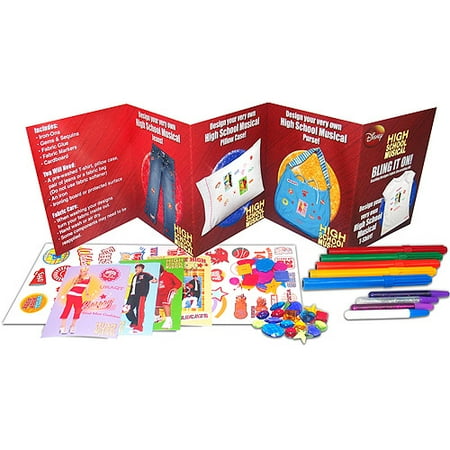 High School Musical Dazzling Designs Fabric Decorating Kit