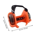thumbnail image 2 of SUTENGDA Roller Skating Shoes Adjustable Children‘s (orange), 2 of 8