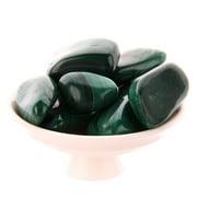 COWANMIC Cerovital Life Force Natural Polished Gemstone Malachite Bulk Large Particles
