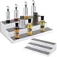 thumbnail image 1 of Estante para Especias de 3 Niveles, Especieros para Cocina Organizador de Cocina, Organizador de Especias de Plástico, Antideslizante para Armarios de Cocina Encimeras de Cuartos de Baño, 2 Paquete, 1 of 7