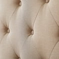 thumbnail image 5 of Rest Haven Button Tufted Upholstered Headboard, King/Cal King, Beige, 5 of 9