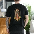 thumbnail image 2 of Virgen de Guadalupe Unisex Shirt – Virgin Mary Religious T-Shirt for Men & Women, Faith-Based Catholic Tee with Back Print, 2 of 7