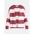 thumbnail image 5 of No Boundaries Women's Open Front Cardigan, Women's XXS-4X, 5 of 5