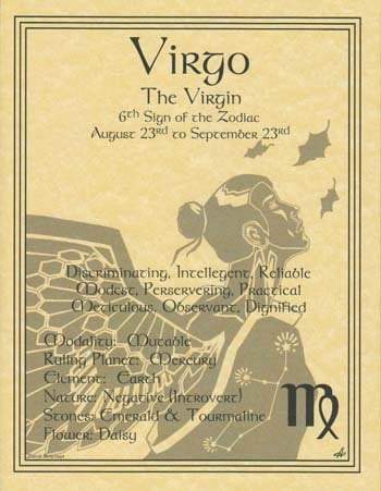 virgo element sign