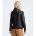thumbnail image 3 of Sudadera Canyonlands de THE NORTH FACE para mujer con capucha y cierre completo (talla estándar y grande), sin PFAS, negro TNF, NPF, X-Small, 3 of 7