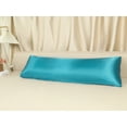 thumbnail image 6 of Unique Bargains Satin Pillow Cases Set of 2 Cooling Pillow Covers Blue Green, 6 of 8