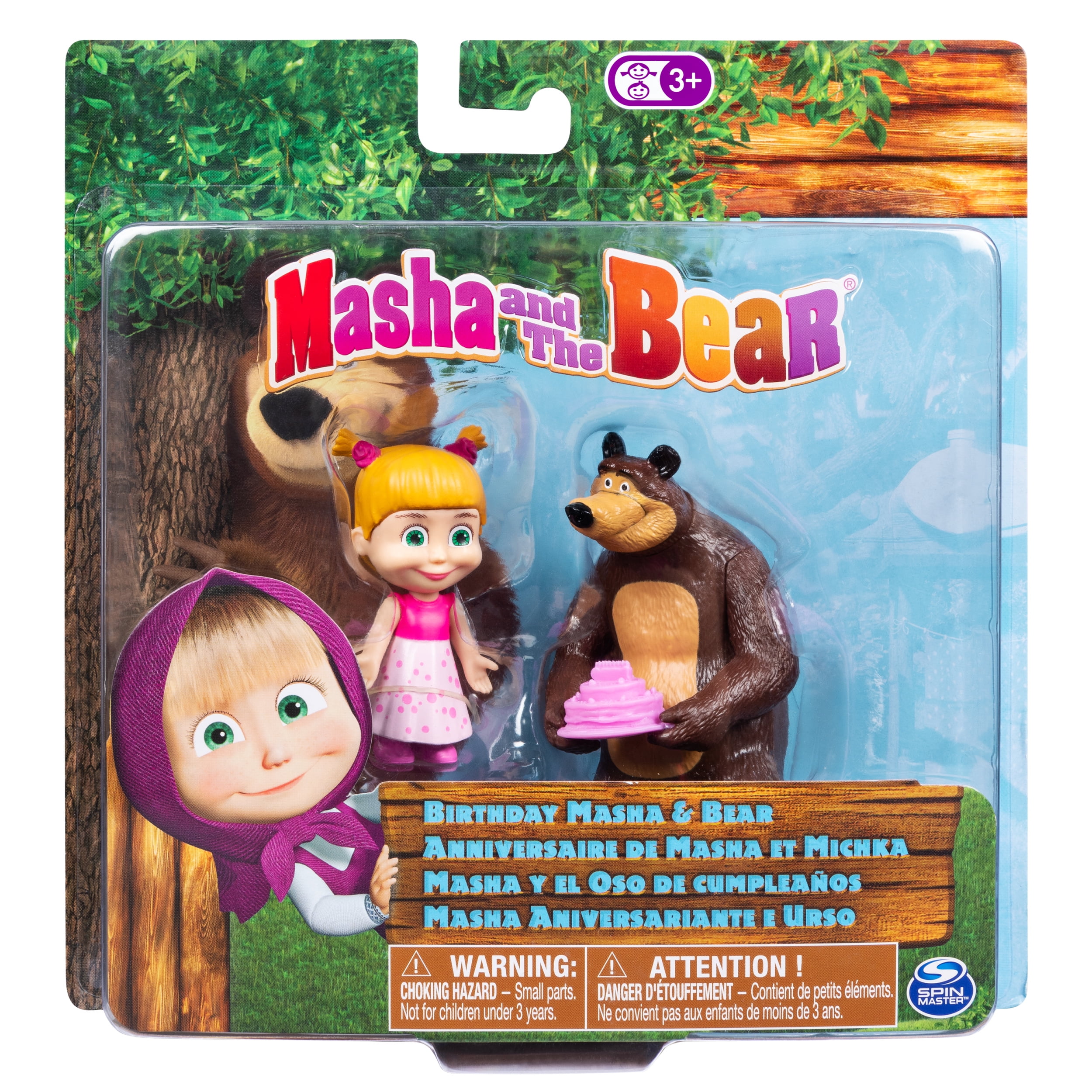 Masha And The Bear Birthday Masha And Bear Collectible Figures For 