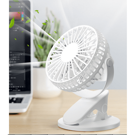 

Nuolin Brushless Clip Fan USB Rechargeable Portable Gift Motor (with Video) Mini White ABS New Usb Neckband Silent Air Cooler