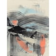 thumbnail image 3 of Goldberger, Jennifer 15x18 Black Modern Framed Museum Art Print Titled - Embellished Twisting Range I, 3 of 5