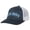 Navy/White, variant on Sideline Social Club Cap – Natural Front, Navy Visor, Ladies Fit, One Size