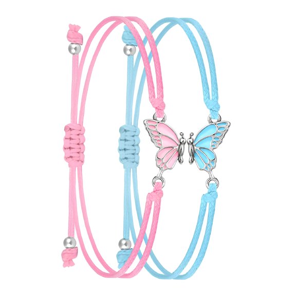 DESIGNICE Set of 2 Children's Friendship Bracelets Handchain for Girlfriends Special Gifts