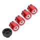thumbnail image 3 of Cubos de Bloqueo manual ANGGREK Tapa central de Llanta de Rueda de Coche RC para Traxxas TRX4/SCX10 90046 D90 1/10 1/8, 3 of 8