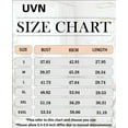 thumbnail image 4 of UVN Blouses for Women Pleated Long Sleeve Shirts Crew Neck Dressy Casual Tunic Tops, 4 of 9
