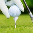 thumbnail image 4 of 10Pcs Golf Tees 10Â° Diagonal Insert Golf Ball Holder Designed To Enhance Golf Shot Distance Golf Plastic Tee WHITE, 4 of 6