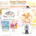 thumbnail image 4 of Vending Machine, 1 Dollar Twister Ball Dispenser, Commercial Big Capsule Twister Ball Candy Vending Machine w/2 Keys for Amusement Parks Hypermarkets Parks & Game Halls, 4 of 18