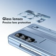 thumbnail image 5 of for Samsung Galaxy Z Fold 4 Case with S Pen Holder and Stylus, Magnetic Hinge Protection Case with Screen Protector Lens Protection Built-in Stand Case for Samsung Galaxy Z Fold 4 5G, Blue, 5 of 8
