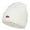 White, variant on Mini Car Embroidered Long Beanie - Black OSFM