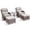 Brown/Beige, variant on Jentlehouse Outdoor Patio Furniture Set,Outdoor Swivel Rocker Chair with Ottomans & Side Table,Rattan Conversation Set for Balcony Garden Porch