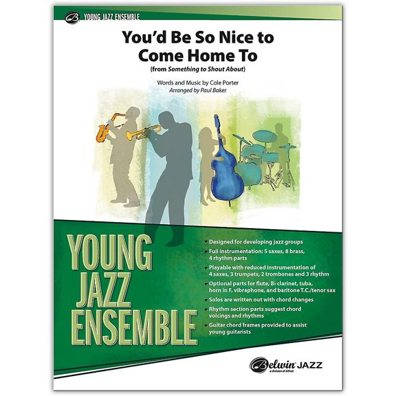 BELWIN You'd Be So Nice to Come Home To (from Something to Shout About) Conductor Score 2 (Medium Easy)
