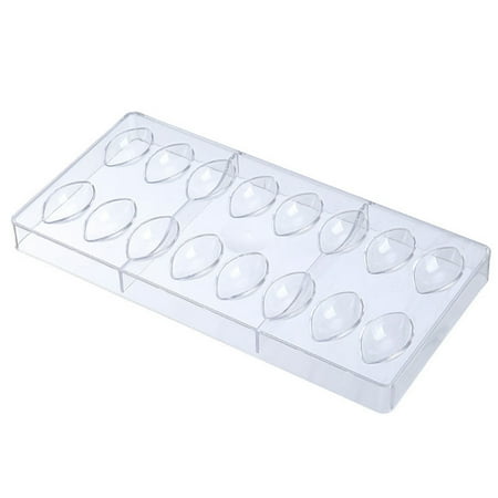 

QDJZ Chocolate Mold Transparent Non-stick Heat-resistant Food Grade Reusable Decorative DIY Water Drop Lip Shaped Baking Mold Tool Kitchen Accessories