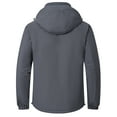 thumbnail image 3 of Tyhengta Men's Waterproof Ski Jackets Winter Coats Snow Jacket Adjustable Fleece Windbreaker Windproof Outdoor RainJackets Grayish Blue S, 3 of 7