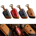 thumbnail image 4 of SPRING For BMW 1 3 5 Series For X1 X2 X3 X4 Leather Car Key Chain Case Cover Accessories Blue, 4 of 5