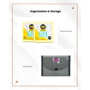 School Supply Boxes | Complete Office Kit | Filing, Mailing & Organization Supplies for Home Office & Small Business