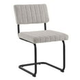 thumbnail image 2 of Modway Parity 19.5" Upholstered Fabric Dining Side Chair in Taupe (Set of 2), 2 of 10