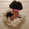 thumbnail image 3 of Moonsky Motherhood Silhouette Wreath Template Natural Wood 1 Count 15-Inch DIY Craft Base for Home Door Window Holiday Decoration Multicolor, 3 of 8