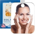 thumbnail image 6 of The Shave Well Company Fog-Free Shower Mirror, Frameless Bathroom Shaving Mirror, Removes from Hook for Hand Held Use, 6 of 9