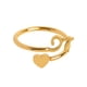 thumbnail image 3 of Xihbxyly Anillos de Inicial de Oro, Anillo Apilable con Letra Abierta, Joyería Ajustable con Alfabeto, Regalos Personalizados Únicos, Accesorio de Moda para Mujer, Perfecto para Mamá o Novia., 3 of 3