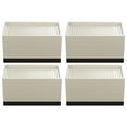 thumbnail image 1 of Elevadores de cama Sunnimix Plástico Cuadrado Beige, 1 of 7