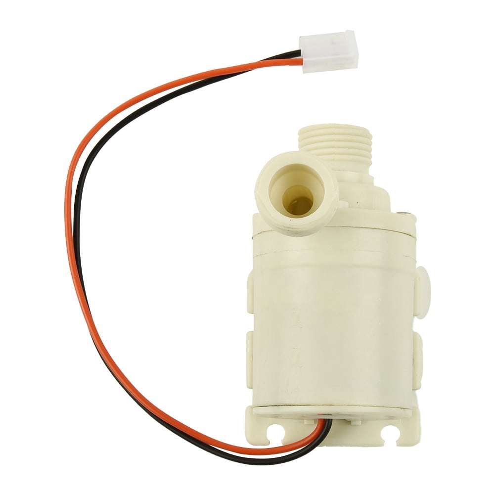 12V 100°C Solar Hot Water Circulation Pump Silent Coupler White High Pressure Pump Tool Replace Parts