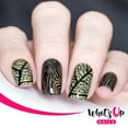 thumbnail image 4 of Whats Up Nails B010 Texture Me Nature Metal Stamping Plate for Nail Art Design, 4 of 15