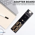 thumbnail image 5 of Adaptador convertidor M.2 a USB 3,1 tipo C SATA/NVME para SSD 2230 2240 2260 2280 M2, 5 of 5