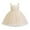 Beige, variant on QHFBli Girls Party Dress Tutu Gown Beaded Straps Sleeveless Casual Beach Performance Flower Girl Outfit For Toddlers Kids Red 6-7 Years