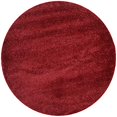thumbnail image 3 of Safavieh California Shag Maroon Shag Rug - Round 6'7", 3 of 4