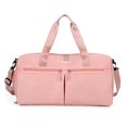 thumbnail image 2 of Bolsa De Ejercicios Oxford Fitness Bag Bolsas de gimnasio portátiles de gran capacidad para hombres y mujeres (rosa) Sywqhk Para Estrenar, 2 of 9