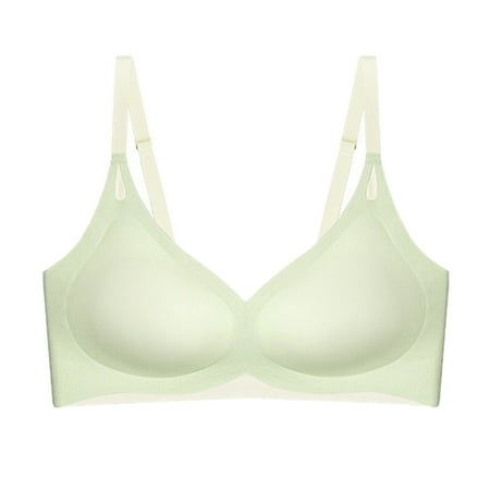 

Women s Summer Comfortable Traceless Anti Drop Chest No Steel Ring Thin Back Bra Womens Bras Push up