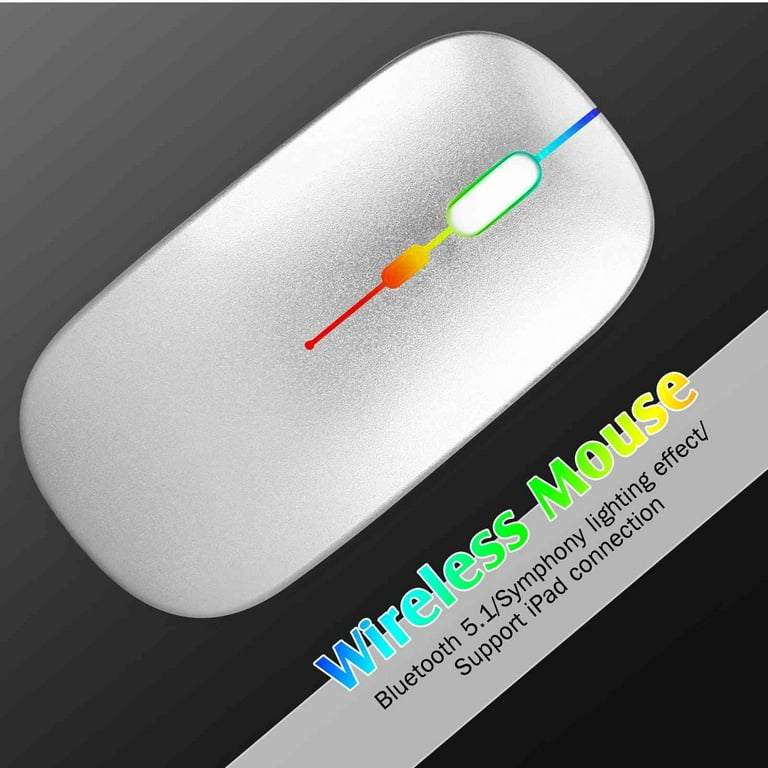 Magic Mouse For Apple Wireless Bluetooth 5.0 Silent Rechargeable Laser Mouse  Ergonomic Design Ultra-thin Mice For Iphone Macbook - Mouse - AliExpress