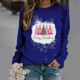 thumbnail image 1 of Pntutb, camiseta de manga larga suelta con cuello redondo y estampado informal a la moda de verano para mujer, blusa, Jersey Pntutb Pntutb-1956, 1 of 6