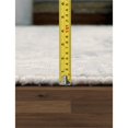 thumbnail image 3 of Pasargad Home Mirage 10' x 14' Hand-Loomed Bamboo Silk Grey/Ivory Rug - All Ages, Indoors, 3 of 5