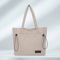 thumbnail image 1 of Women Nylon Shoulder Bag Versatile Large Tote Bag Lightweight Top Handle Bag Multi Pocket Handbag Commuting Bag, 1 of 5