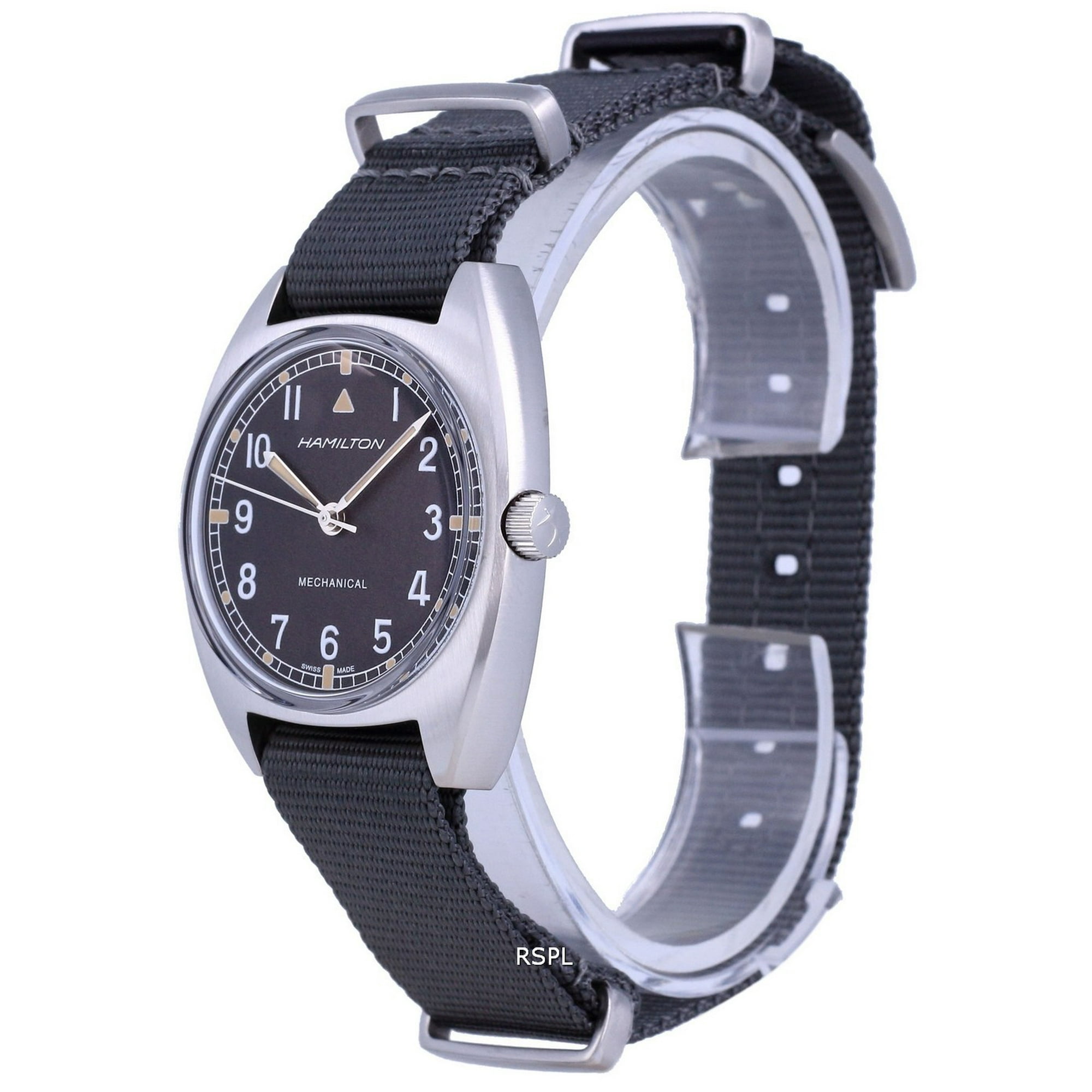 Hamilton H76419931 Khaki Aviation Pilot Pioneer Mechanical 100M Men Watch White Walmart